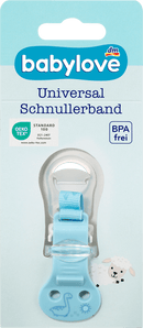 babylove Fopspeenkoord blauw Dino, 1 stuk