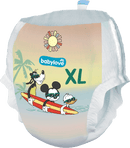 Couches de bain Babylove XL, 12 pièces