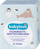 babylove Veilige wattenstaafjes, 72 stuks