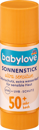 babylove Zonnestick Bab & Kind sensitief, SPF 50+, 20 g