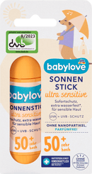 babylove Zonnestick Bab & Kind sensitief, SPF 50+, 20 g