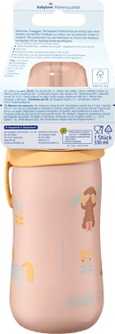 babylove Rietjefles roze, 330 ml, 1 stuk