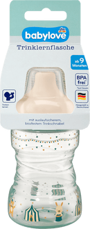 babylove Leerflesje groen, vanaf 9 maanden, 260 ml
