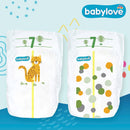 Babylove Couches Premium Pack mensuel taille 7 XXL 16+ kg, 120 pièces.
