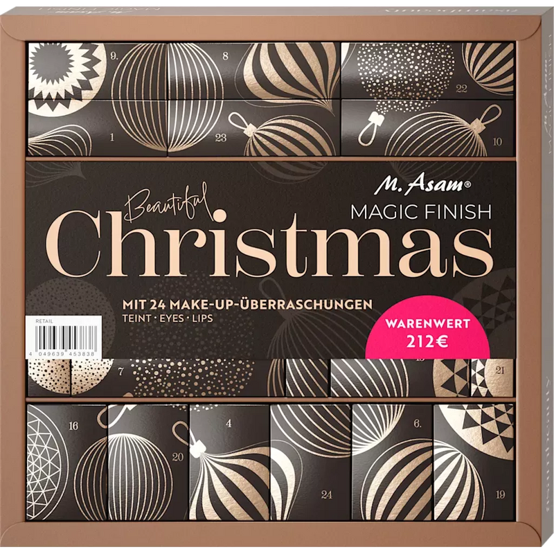 M. Asam Adventskalender 2025 Magic Finish, 1 st