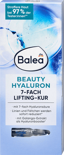 Balea Ampoules Beauty Hyaluron Lifting Treatment (7x1 ml), 7 ml