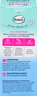 Balea Anti-puistjes 24-uursverzorging voor een zuivere huid, 50 ml
