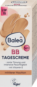 Balea BB Cream voor een gemiddelde huidskleur, getinte dagcrème, SPF 15, 50 ml