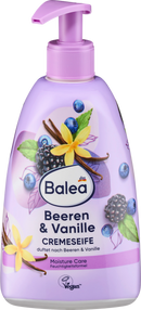 Balea Crèmeseep Bessen & Vanille, 500 ml
