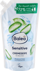 Balea Crèmeseep Sensitive met aloë vera, navulverpakking, 850 ml