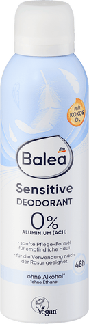 Balea Déodorant Spray Sensitive, 200 ml