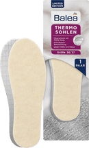 Semelles Balea Thermo taille 36/37 (1 paire), 2 pièces.