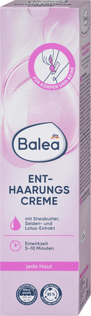 Balea Ontharingscrème, 125 ml
