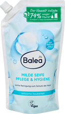 Savon liquide Balea, savon doux soin &amp; hygiène, antibactérien, recharge, 500 ml