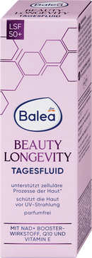 Balea Fluid Beauty Expert Longevity Dagfluid SPF50+, 50 ml