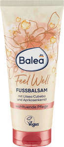 Balea Voetbalsem Feel Well met Litsea Cubeba & abrikozenpitolie, 100 ml