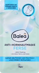 Balea Voetmaskersokken voor het verwijderen van eelt op de hiel (1 paar), 2 stuks