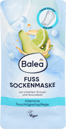 Chaussettes pour masque pour les pieds Balea, 1 paire