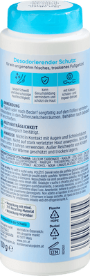 Balea Voetpoeder, 100 g