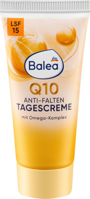 Balea Crème Visage Anti-Rides Q10 SPF15 Format Voyage, 15 ml