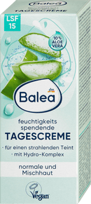 Crème hydratante pour le visage Balea, 50 ml