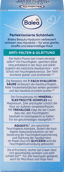 Balea Gezichtscrème Gel Beauty Hyaluron Hydro Plump, 50 ml