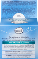 Balea Beauty Hyaluron crème de jour, 50 ml