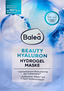 Balea Masque Facial Hydrogel Beauté Hyaluron, 1 pièce