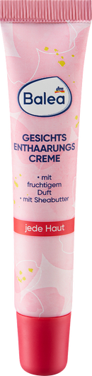 Balea Ontharingsset voor het gezicht (ontharingscrème 20 ml & balsem 5 ml), 1 stuk