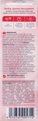 Balea Ontharingsset voor het gezicht (ontharingscrème 20 ml & balsem 5 ml), 1 stuk