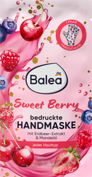 Balea Handmasker Sweet Berry met opdruk (1 paar), 2 stuks