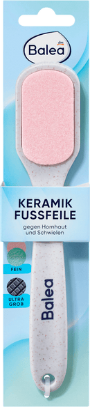 Balea Eeltverwijderaar voetvijl van keramiek, 1 stuk