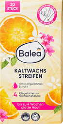 Bandes de cire froide Balea, 20 pièces