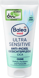 Balea MED Soin Visage Anti-Boutons Cica Ultra Sensible, 50 ml