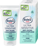 Balea MED Soin Visage Anti-Boutons Cica Ultra Sensible, 50 ml
