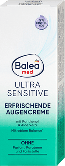 Balea med Verfrissende oogcrème voor de ultra-gevoelige huid, 15 ml