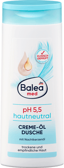 Balea MED Gel Douche pH 5.5 Skin Neutral Cream-Oil Shower, 300 ml