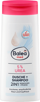 Balea med Douchegel & shampoo 5% ureum 2-in-1, 300 ml