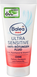 Balea med Fluid tegen roodheid Ultra Sensitive, 50 ml