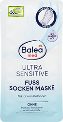 Balea med Voetmaskersokken Ultra Sensitive, (1 paar), 2 stuks