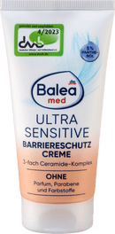 Balea med Barrier Crème Protectrice Ultra Sensitive, 50 ml
