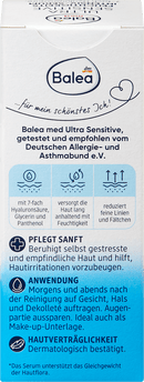 Balea med Gezichtsserum Ultra Sensitive, 30 ml