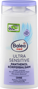 Balea med Lichaamsbalsem Ultra Sensitive Panthenol, 250 ml
