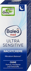 Balea MED Crème de Nuit Ultra Sensible, 50 ml