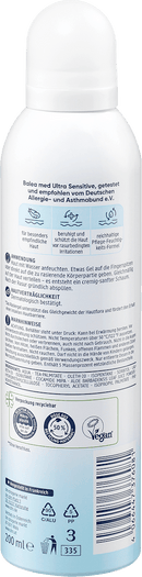 Gel de rasage Balea MED Ultra Sensitive, 200 ml