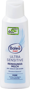 Balea MED Lait Démaquillant Ultra Sensible, 200 ml