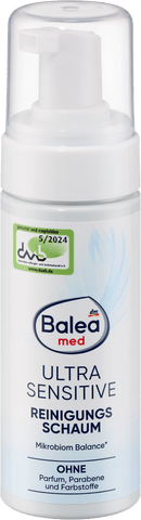 Balea med Reinigingsschuim Ultra Sensitive, 150 ml