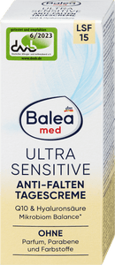Balea MED crème de jour anti-rides ultra sensible, 50 ml