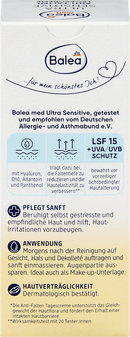 Balea MED crème de jour anti-rides ultra sensible, 50 ml