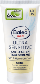Balea MED crème de jour anti-rides ultra sensible, 50 ml